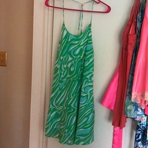 Silk Lilly dress size XS super cute EUC